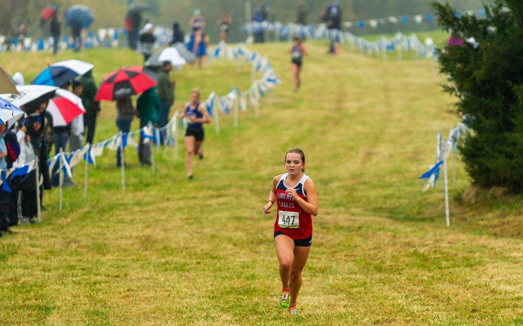Class 4 District 3 girls cross country